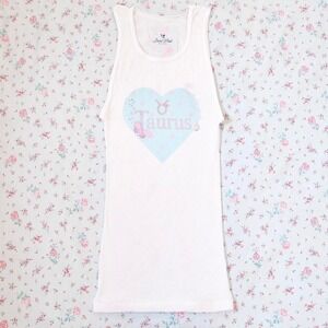 taurus zodiac graphic baby tank